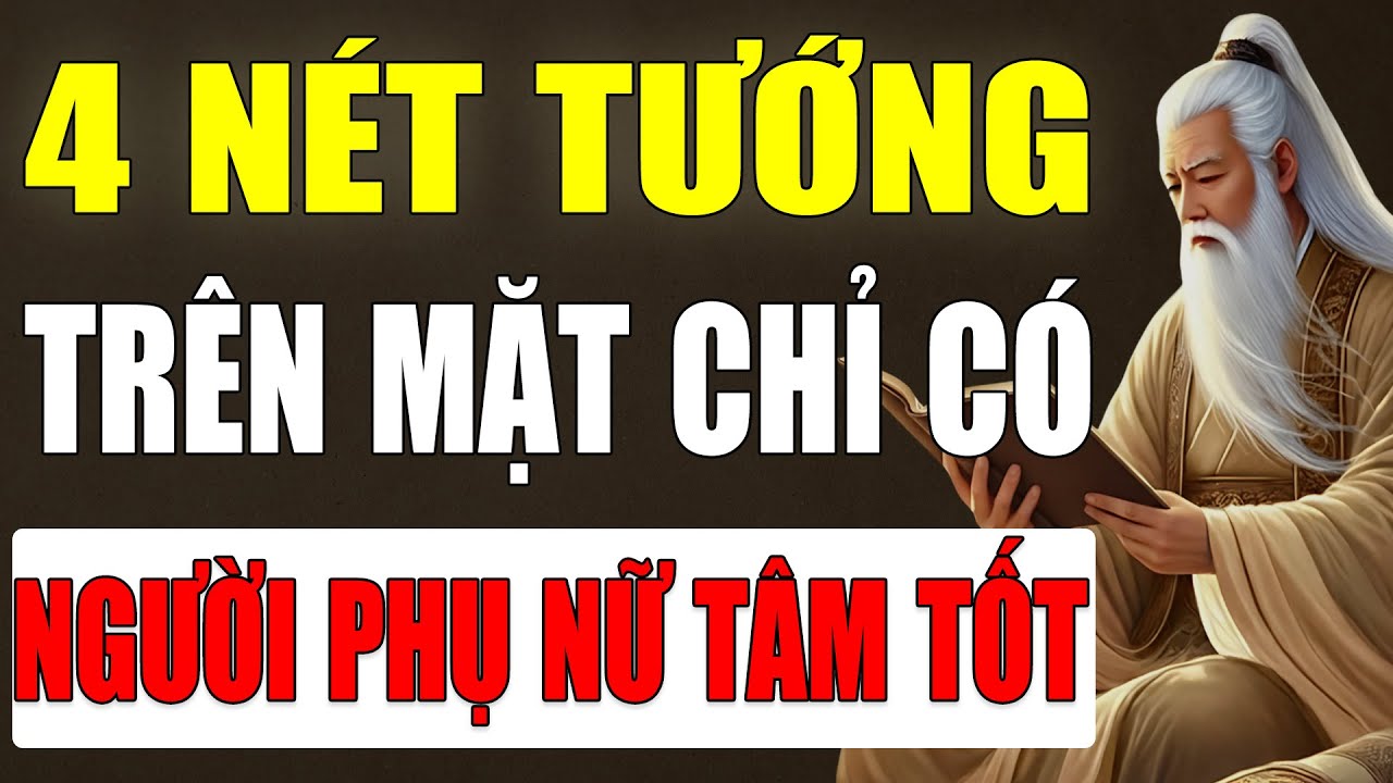 Cổ Nhân Tiết Lộ: 4 Nét Tướng Trên Khuôn Mặt Chỉ Có ở Người Tâm Cực Tốt