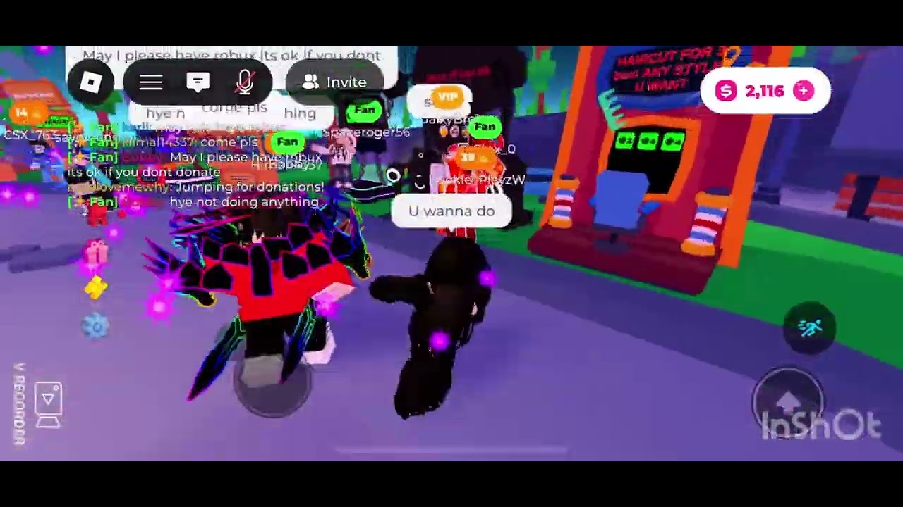 WHEN U GET A BIG DONATION BLINDLY 