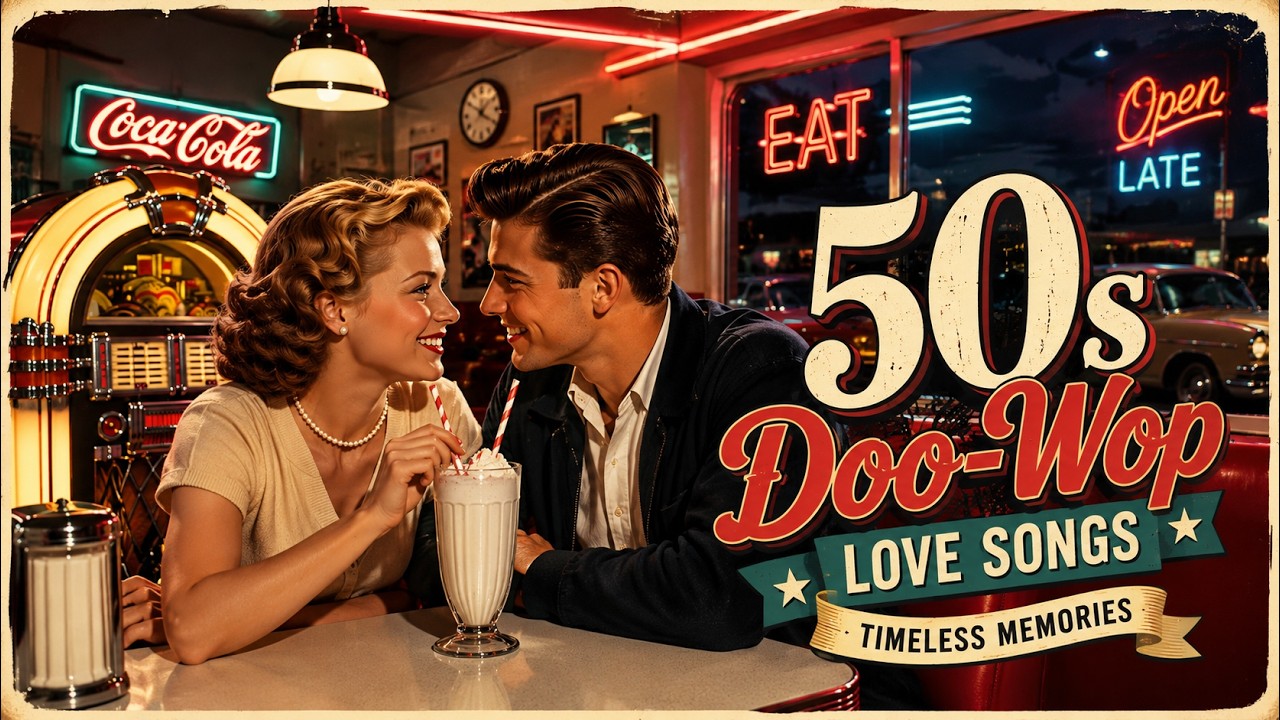 1950s Americana Doo-Wop Love Songs: Vintage Oldies & Nostalgic Radio Hits
