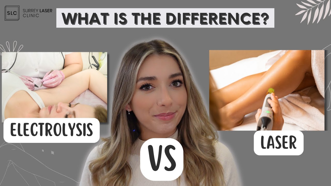 Trying to decide between electrolysis and laser hair removal?