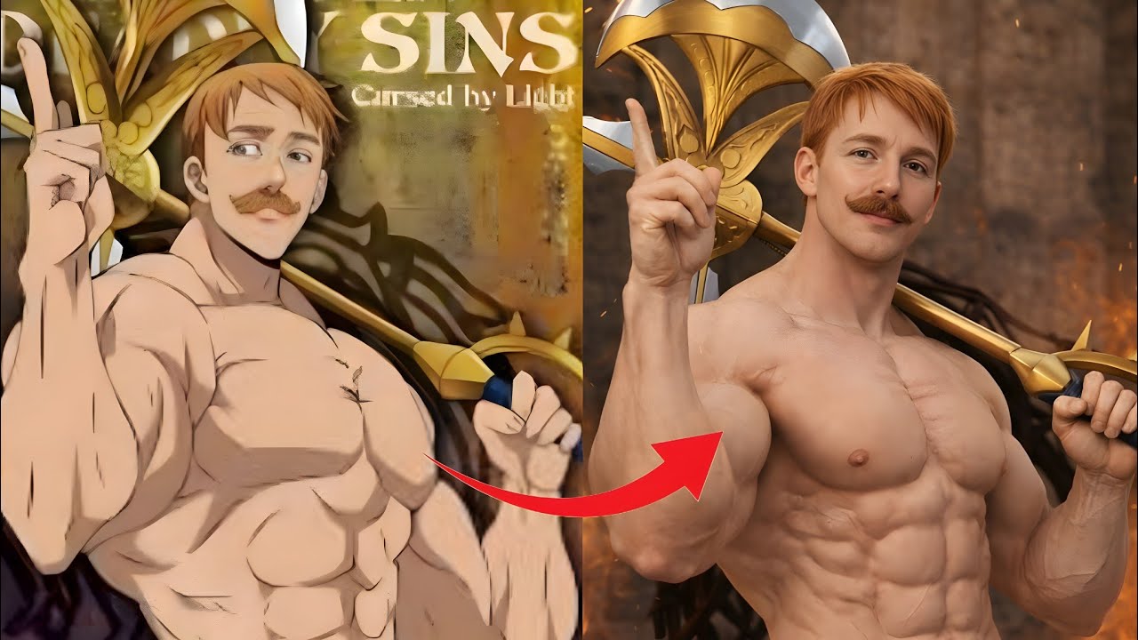 what if seven deadly sins was real 😱| anime AI live action