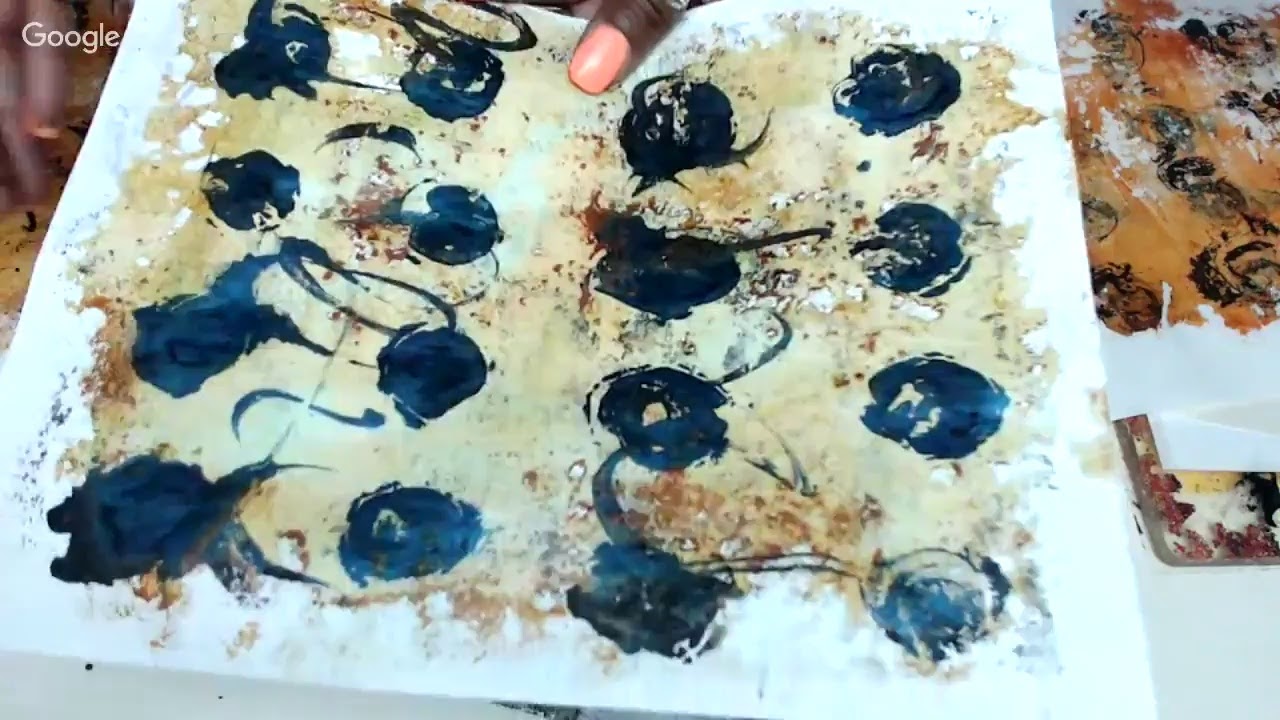 Intuitive Scripting with Gelli Printing...