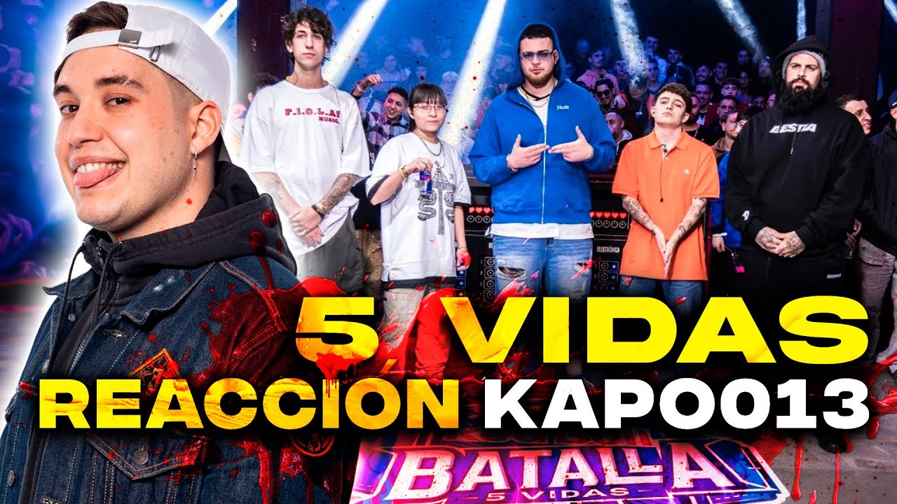 EL 5 VIDAS MÁS IGUALADO Y ¿POLÉMICO? 💥 REACCIÓN COMPLETA KAPO 013 RED BULL 5 VIDAS III 2024💥