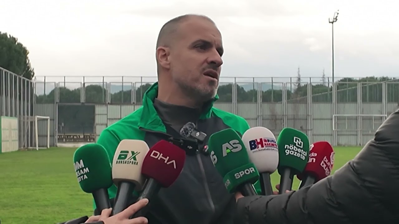 Bursaspor Teknik Direktörü Mustafa Er'den Adanaspor maçı öncesi mesajlar
