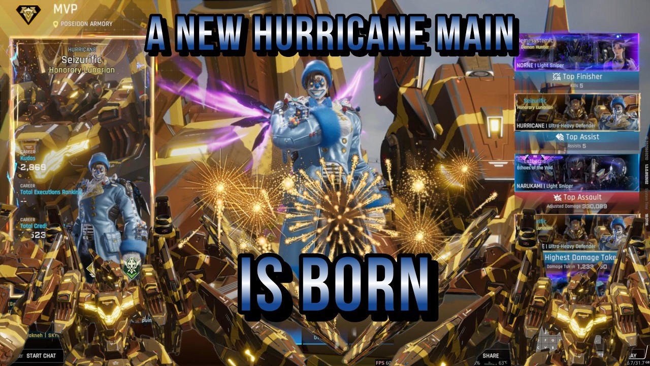 Watch out World, I'm a new One Trick Pony Hurricane - Mecha BREAK Game sesh - S3 - #29