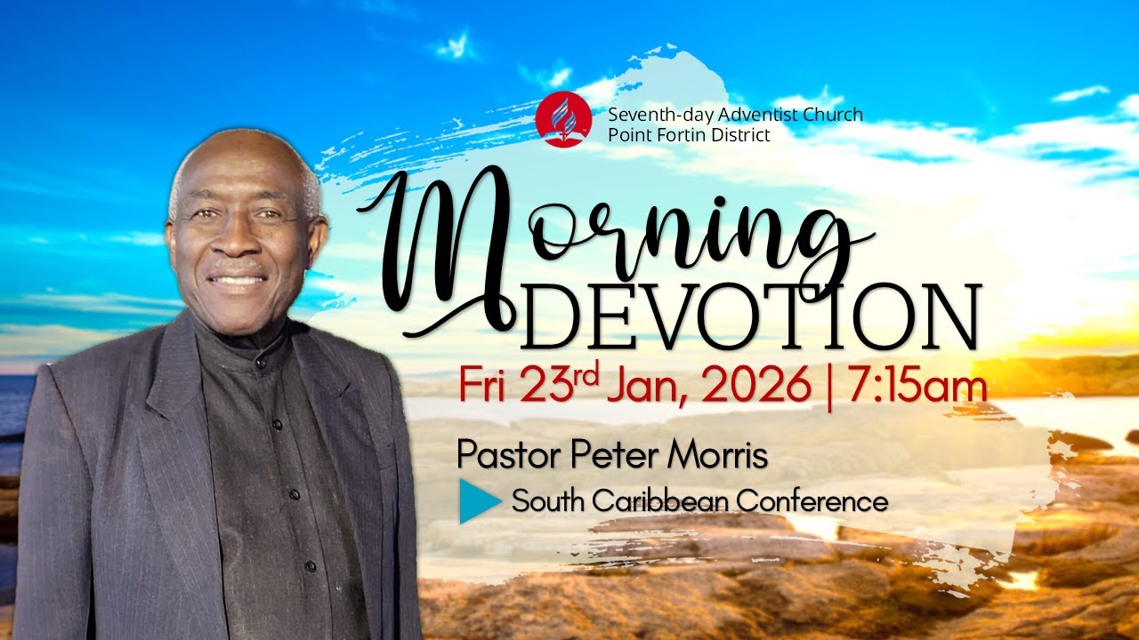 Friday Morning Devotion || 23rd Jan 2026 || 7:15am