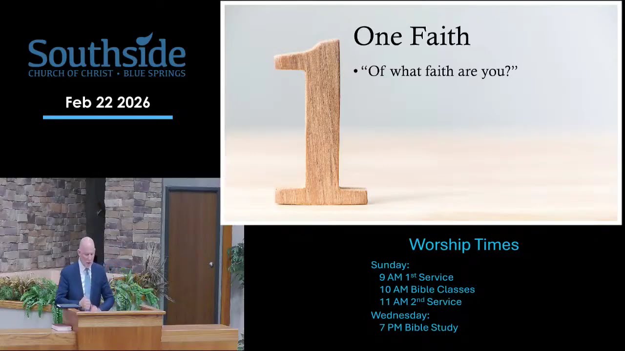 Unity of the Spirit (Part 4 - One Faith)