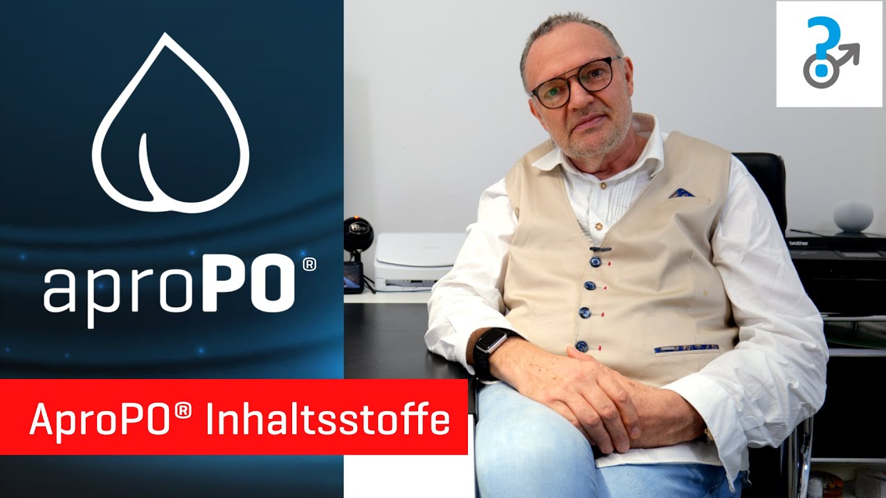 AproPO&reg; Pflegecreme &ndash; was ist drin?  | Frag den Urologen