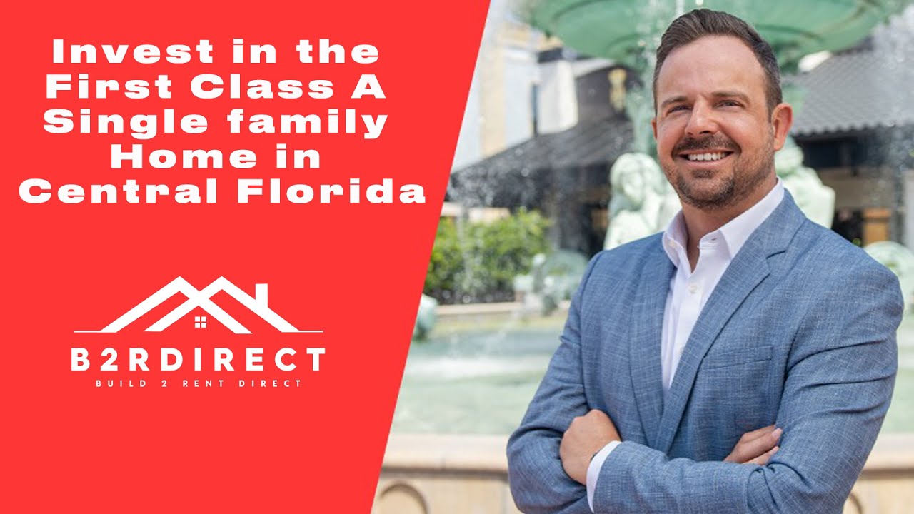 Invest$$ in the First Class A Single family Home in Central Florida