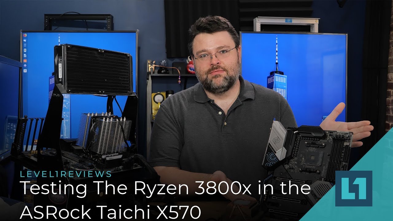 Testing The Ryzen 3800x In The ASRock Taichi X570 -- Faster Than The 9900k?