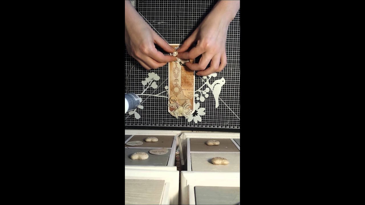 Tuto : un tag vintage