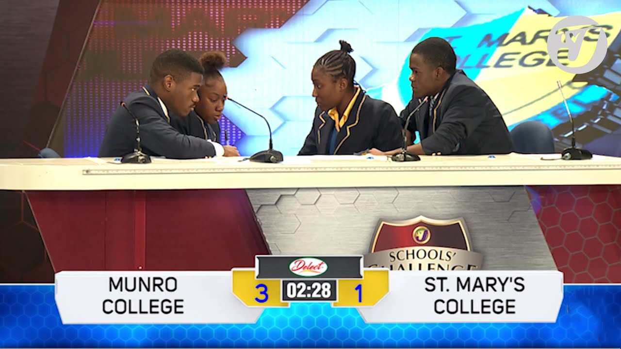 Munro College vs St. Mary's College | TVJ Schools' Challenge Quiz 2024