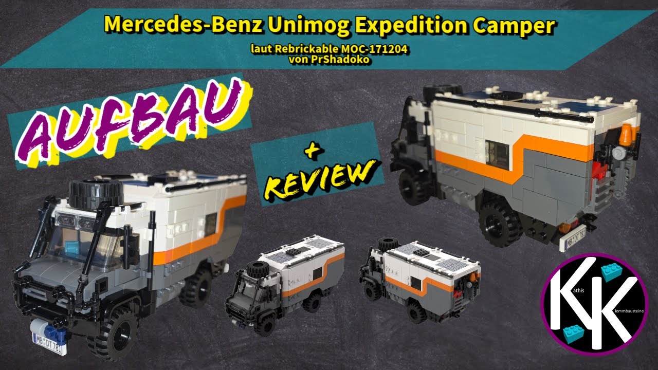 Mercedes-Benz - Unimog Expedition Camper - MOC-171204 - Aufbau und Review