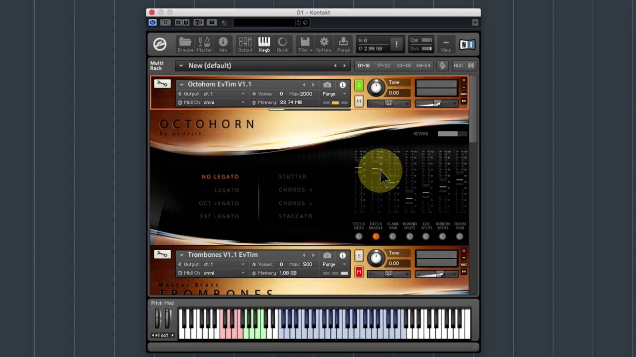 Auddict MASTER BRASS for Kontakt - Walkthrough