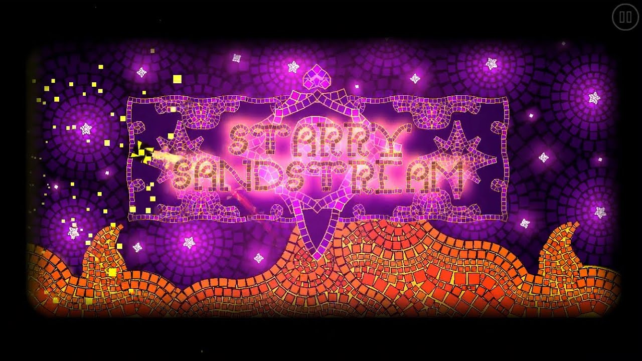 Starry Sandstorm By | Furorem |  Geometry dash