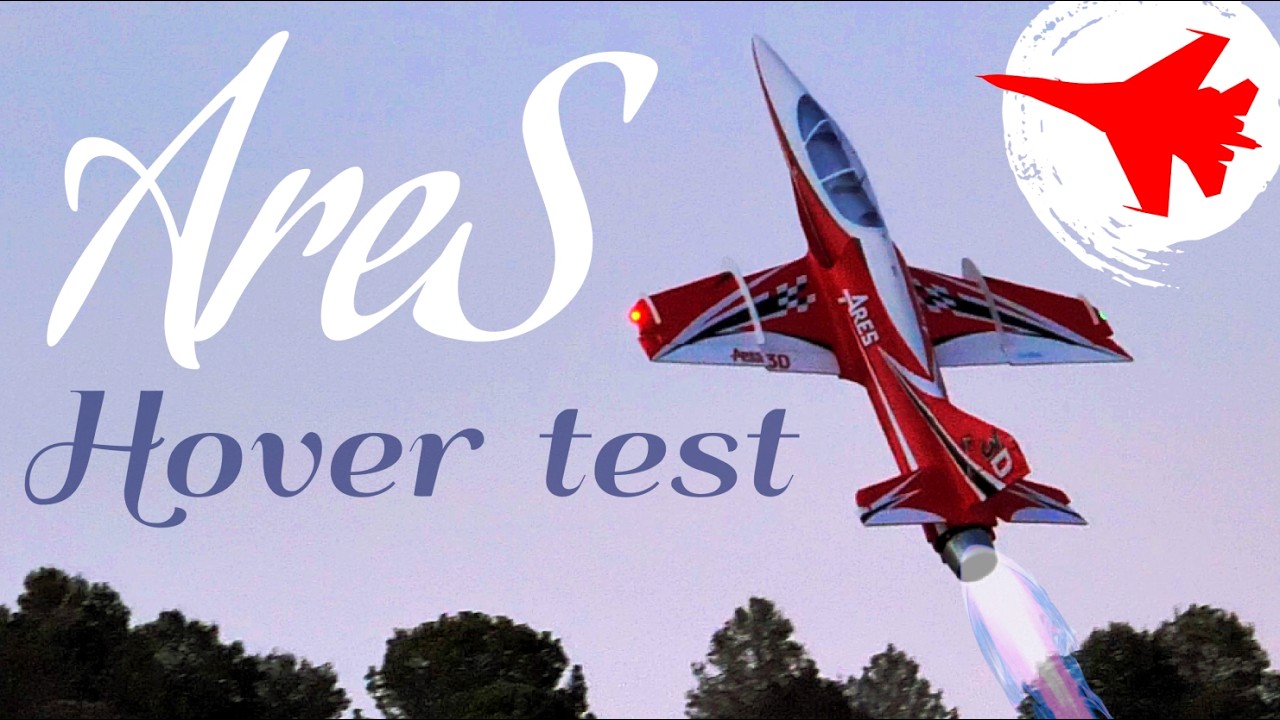 HOVER Practice With The Freewing ARES! ✈️ RC Jet Crazy Stunts!