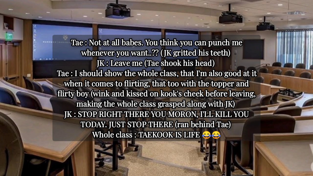 Taekook ff oneshot || Enemies to lovers? ||Topper and basketball player in love || BL love story