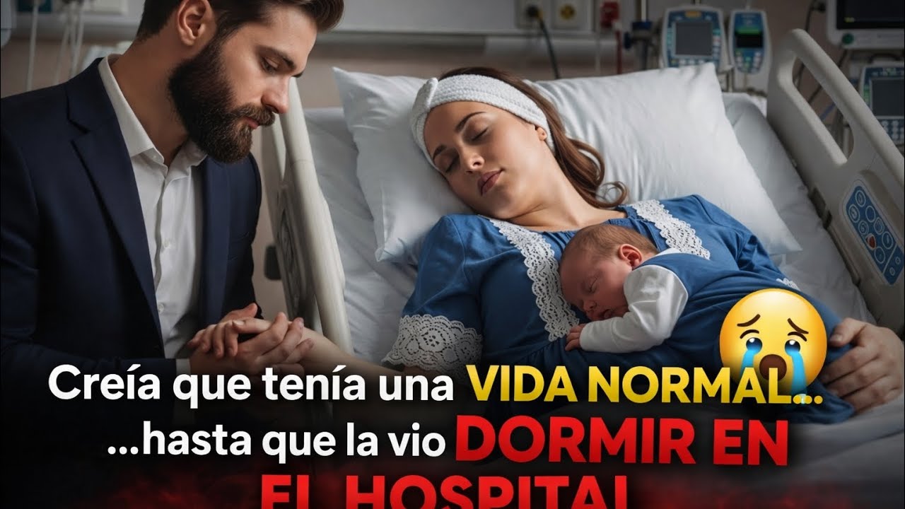 Creía que su empleada tenía una vida normal… hasta que la vio dormir en el hospital 😢