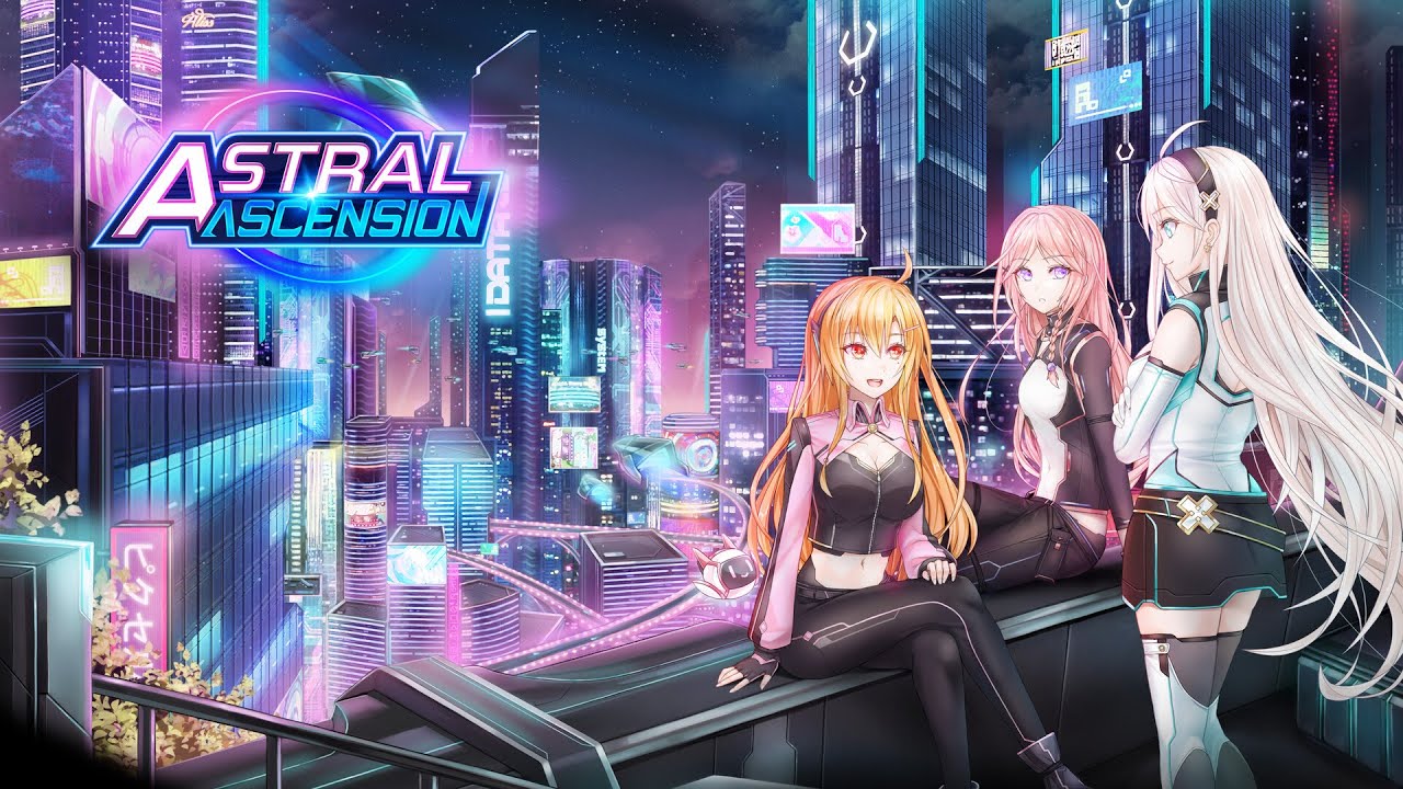 Astral Ascension GAMEPLAY - Sci-Fi, Visual Novel, Romance