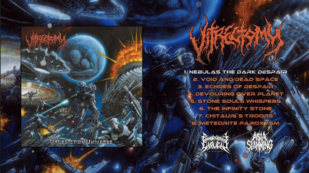 VITRECTOMY - VALEDICTION UNIVERSE [FULL ALBUM STREAM] (2025) AS EXCLUSIVE