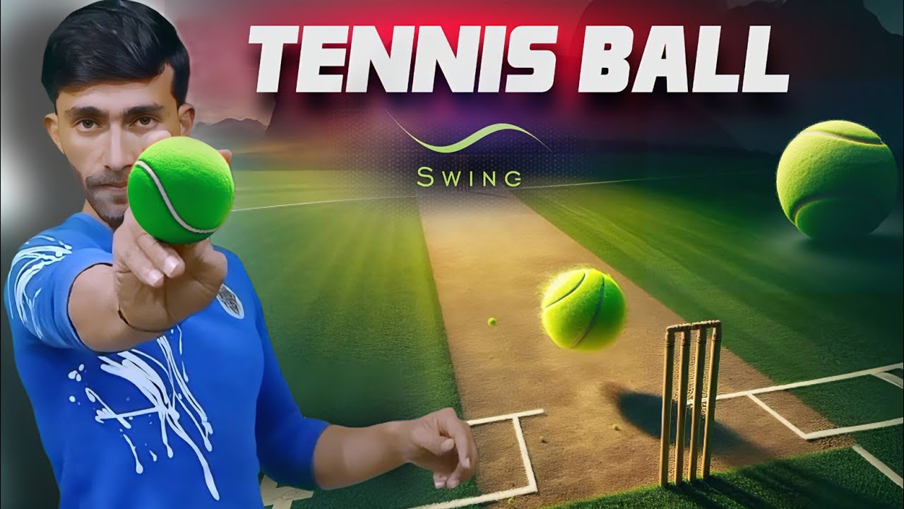 How to Swing Tennis Ball In Air | Cricket Fans Channel