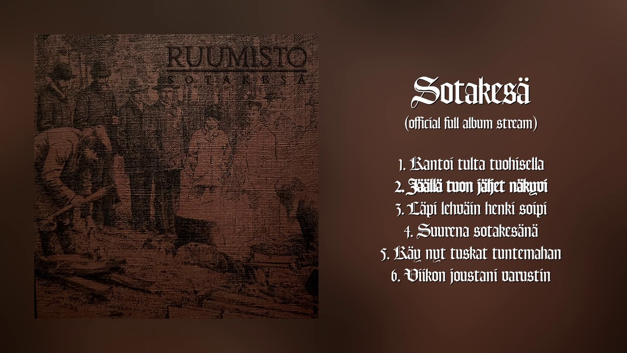 Ruumisto - Sotakesä (Full Album)