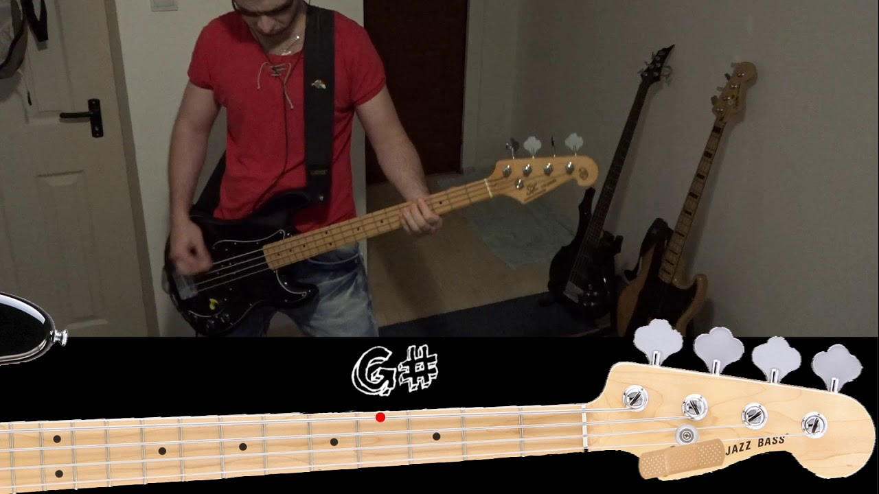 Fall Out Boy - This Ain't A Scene, It's An Arms Race ( Bass cover & Tab )