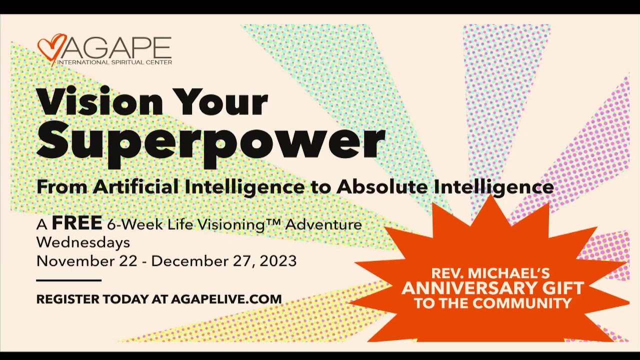 Agape's 11:30am  Sunday Service, 10-29-23