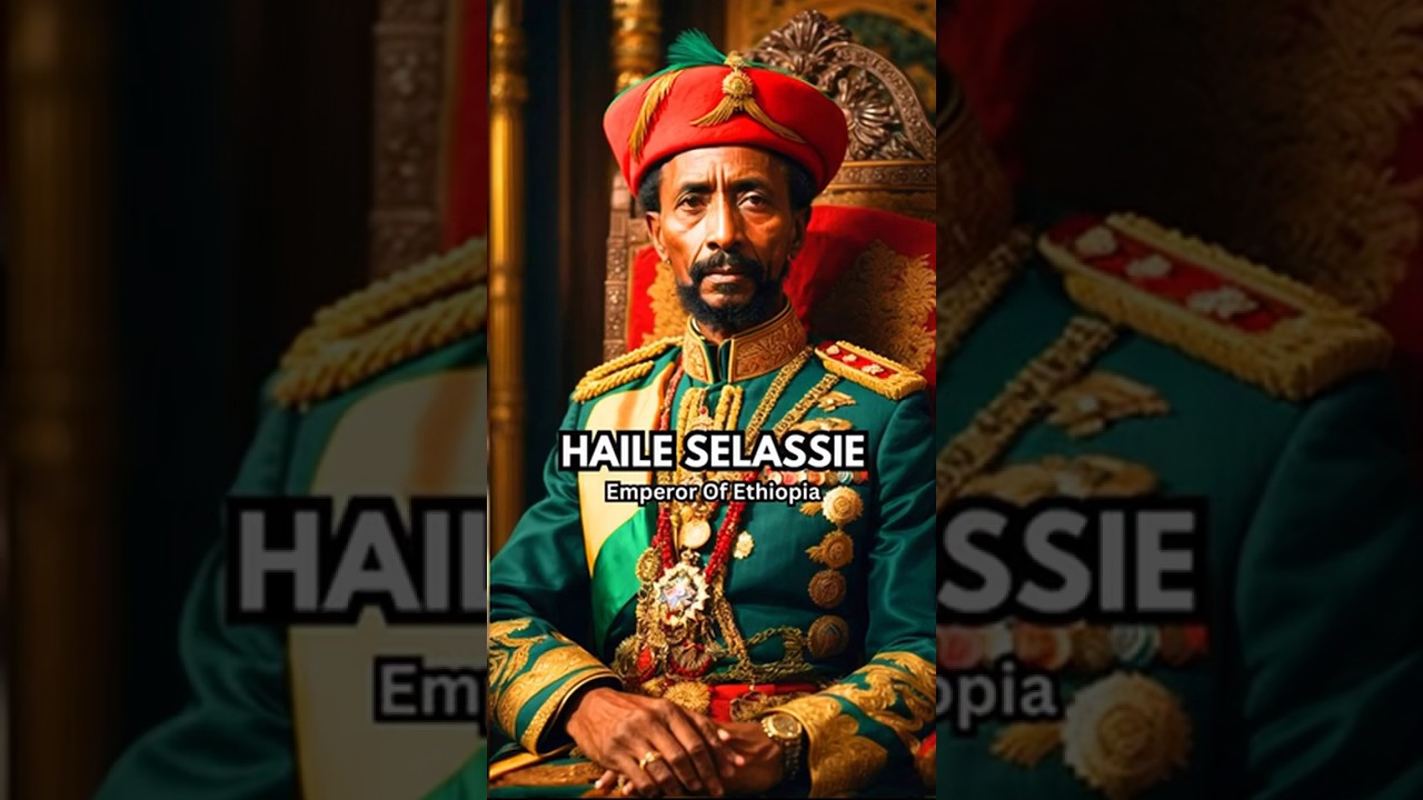 Emperor Haile Selassie: Rise, Fall, and the Untold Stories of Ethiopian History! #history #african