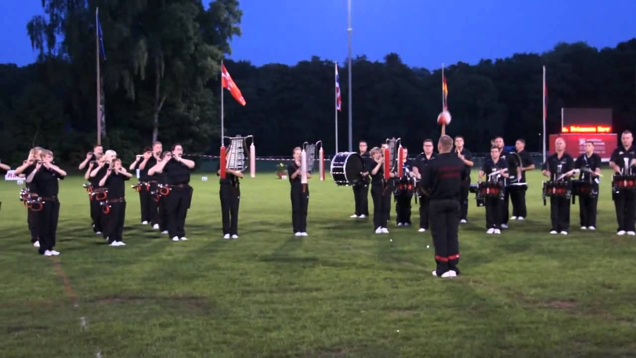 Rasteder Musiktage 2013: Spielleute Gernrode - Showauftritt vor dem Finale