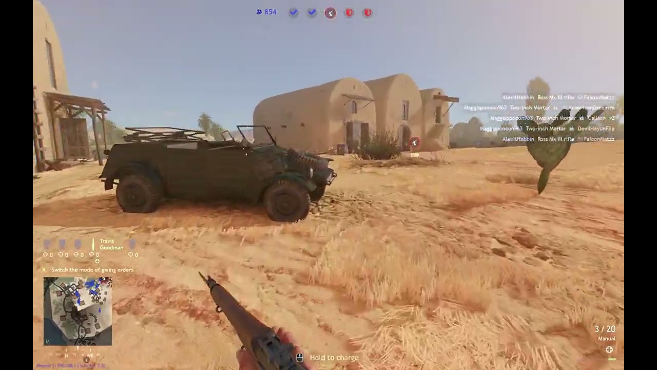My first Enlisted match.
