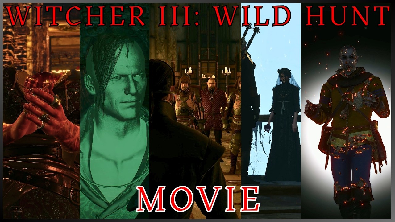 Witcher III: Wild Hunt Movie - Hearts of Stone [4K 60 FPS]