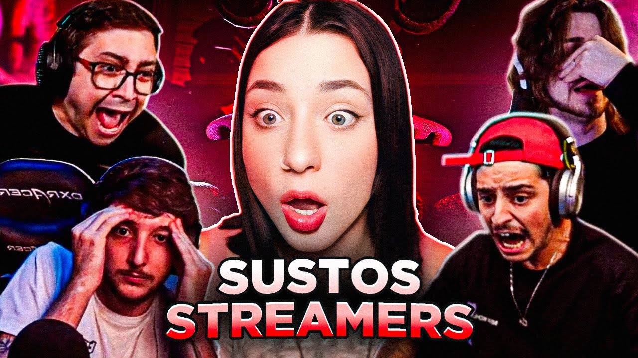 OS MAIORES SUSTOS EM LIVE #15 - Streamers jogando Jogos de Terror ‹ Ellen reagindo ›
