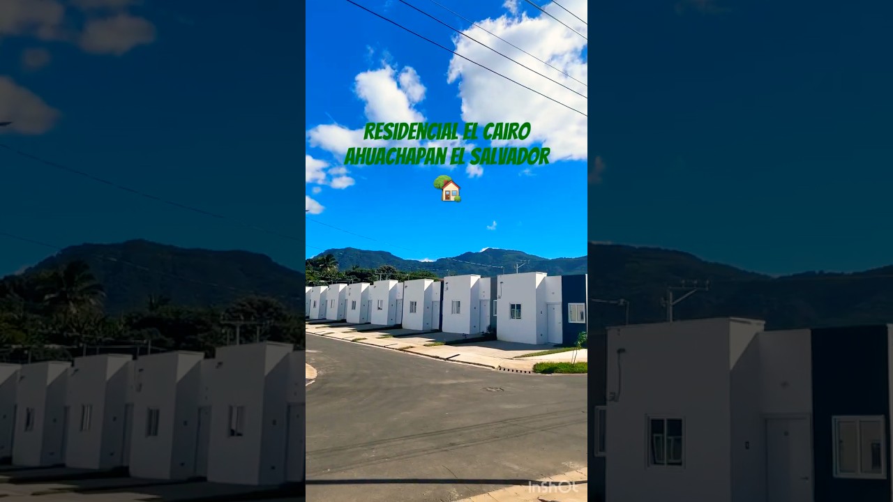 Residencial El Cairo Ahuachapan El Salvador #venta #elsalvador #sivar #tinyhome #residenciales #casa