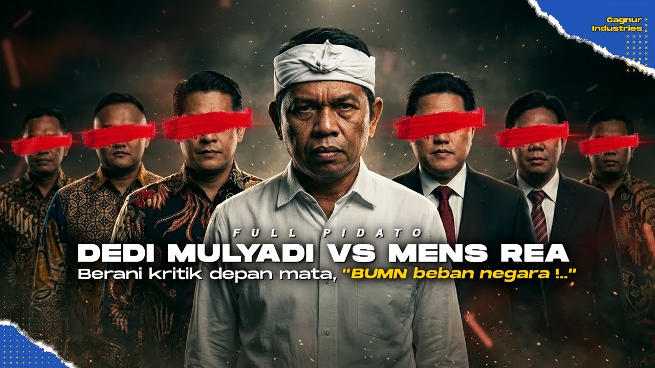 [FULL] KRITIK KERAS BONGKAR DOSA PEJABAT LANGSUNG DIHADAPAN! DEDI MULYADI VS MENS REA #kdm