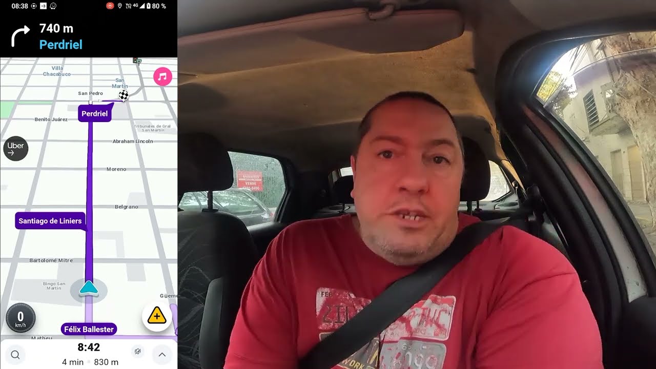 UN DÍA ENTERO HACIENDO UBER EN ARGENTINA (sí, es el video más largo que hicimos)