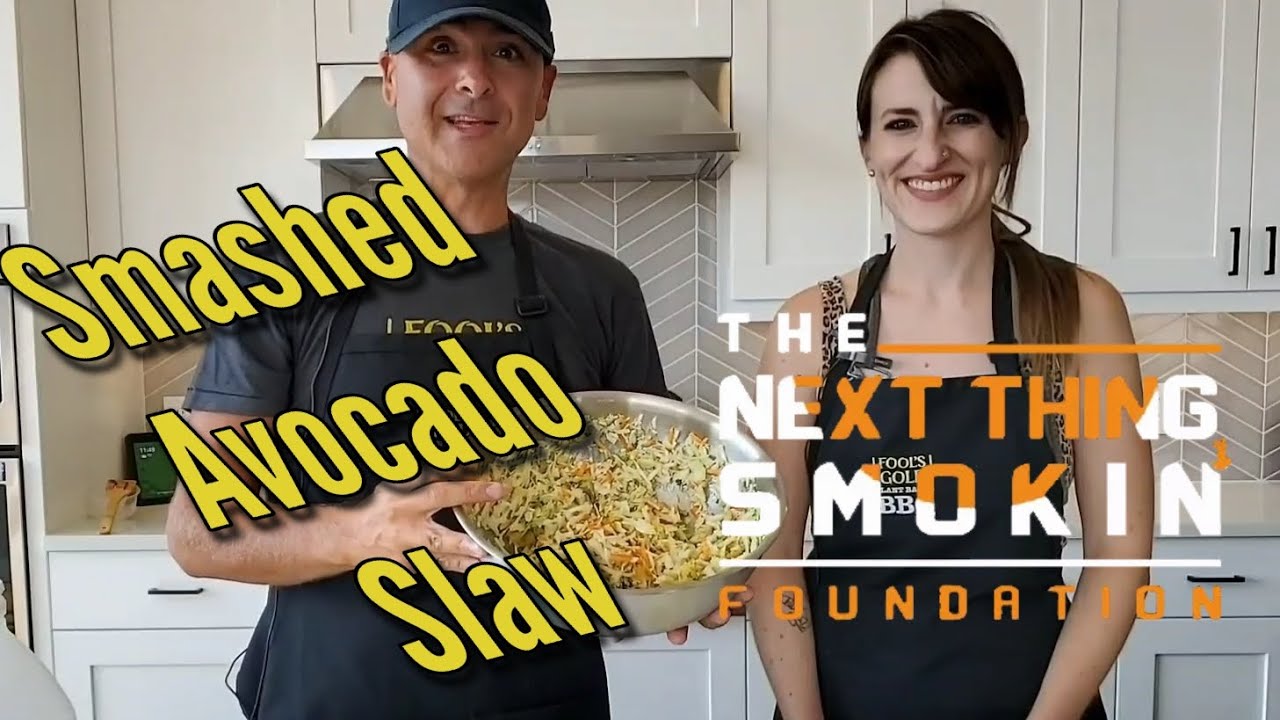 Smashed Avocado Coleslaw Full HD 1080p