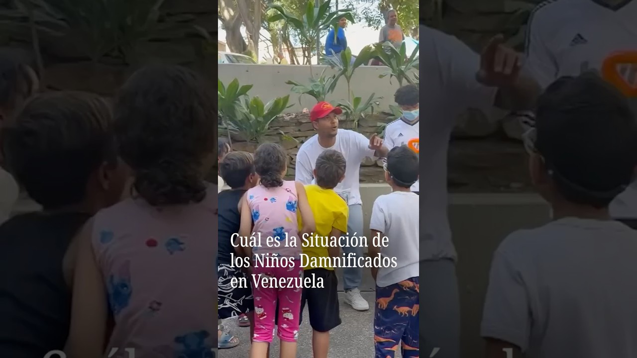Ni&ntilde;os damnificados en Venezuela: la dura realidad tras los terremotos