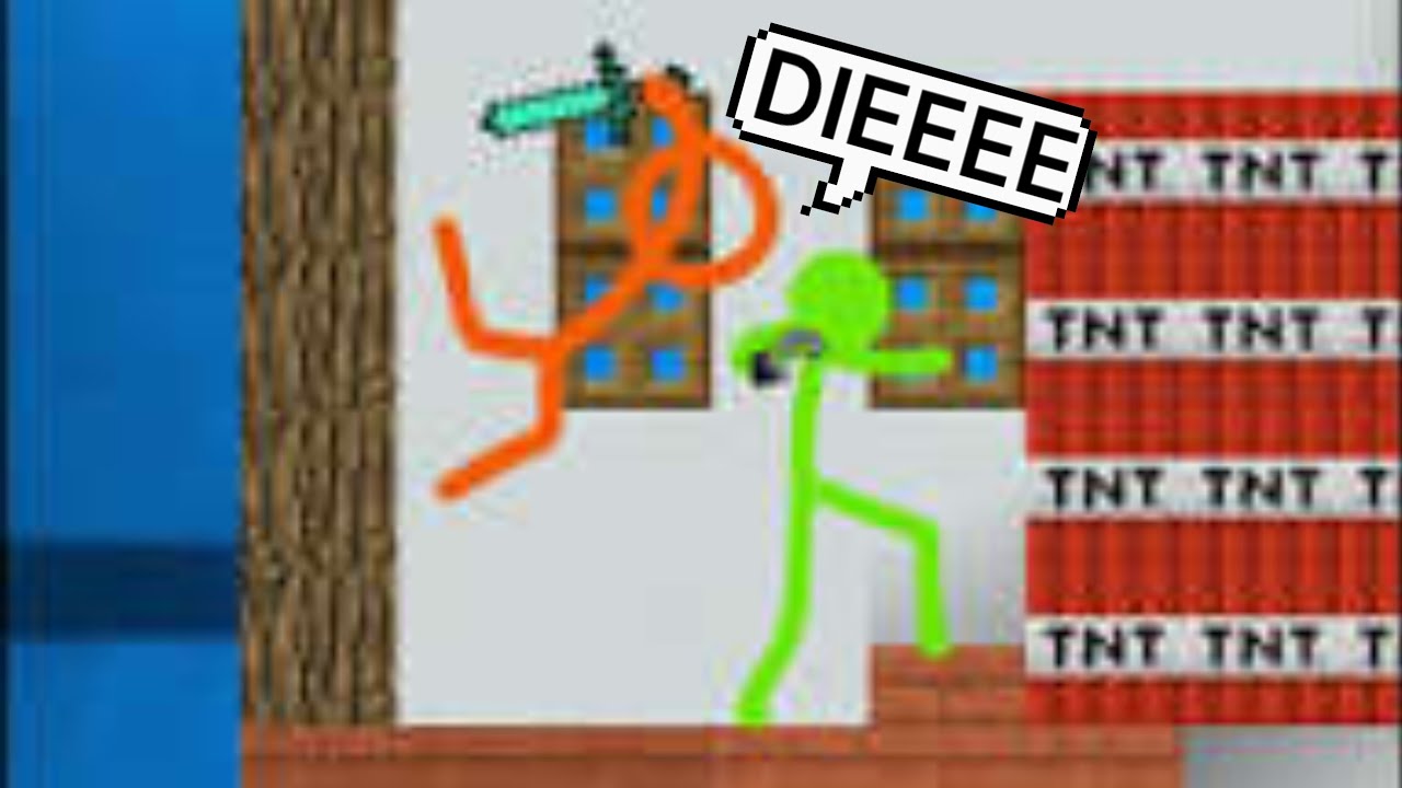 Voiced by @SprunkiFriends over Alan Becker's PvP - the fighting chaos scene