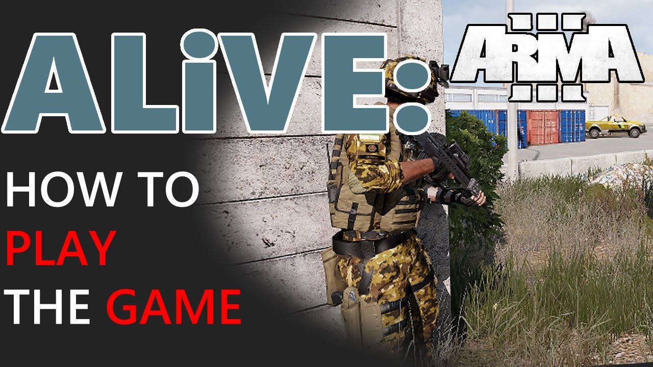 Arma 3 ALiVE Part 3: 2023 Tutorial, How to play with ALiVE