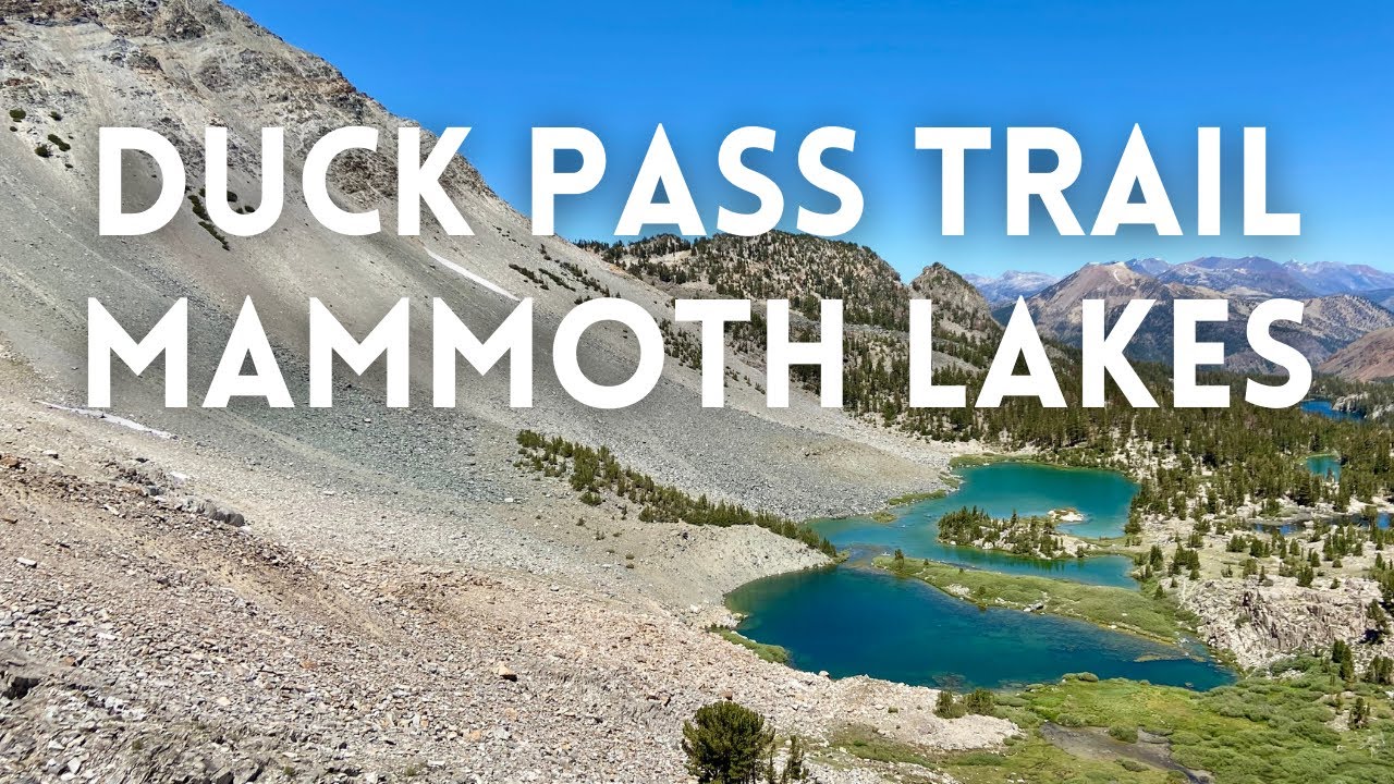 Маршрут Duck Pass Trail к озеру Пика — лучшие пешие маршруты в Маммот-Лейкс, Калифорния.