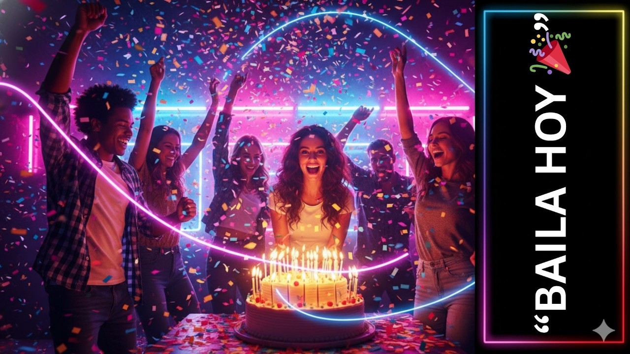 Feliz Cumpleaños 🎉 Baila Que la Vida Explota | Canción de Cumpleaños Alegre y Bailable
