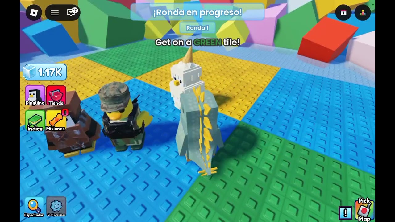 Segunda parte jugando en roblox los pingüinos