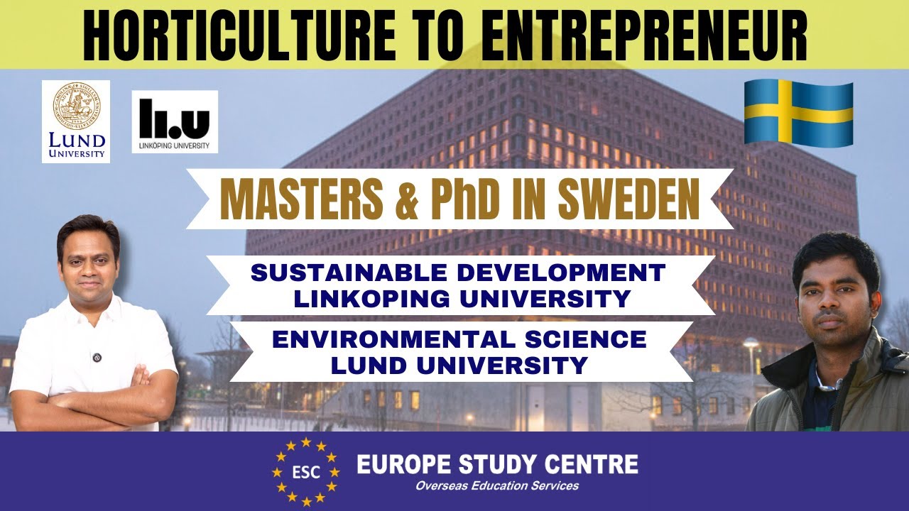 PG & PhD in Sweden @ Linköping University – From Student to Entrepreneur | ESC Success Story