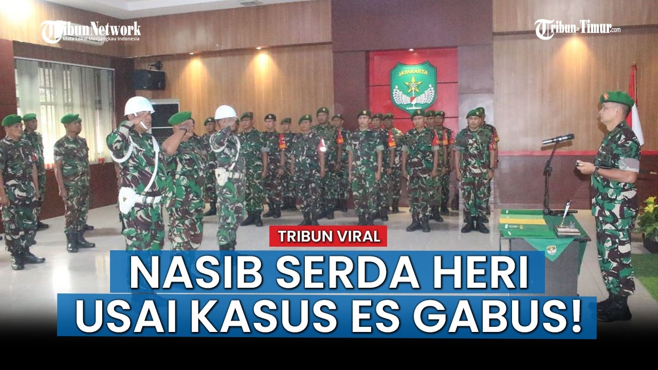 HOT ISSUE: Nasib Babinsa Serda Heri usai Viral Es Gabus Suderajat, Ditahan 21 Hari