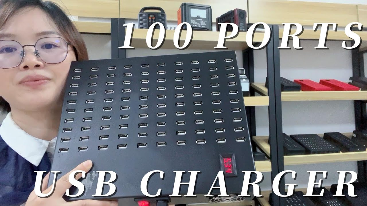 100-Port USB Charger - Unleash the Power of Simultaneous Charging