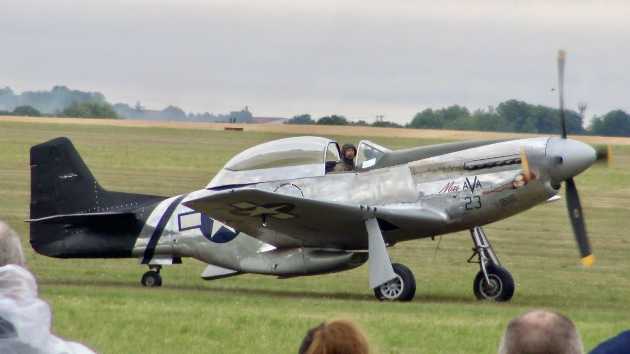 Roissy Meaux Airshow 2025  P-51D Mustang