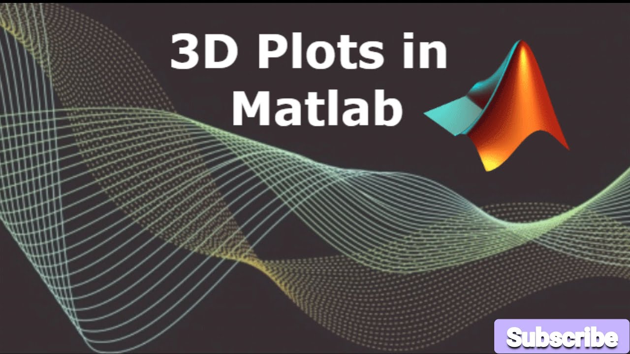 3D Plot in MATLAB for beginners with example|  3D plot