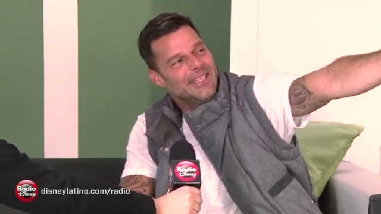 Ricky Martin en entrevista a solas con Radio Disney