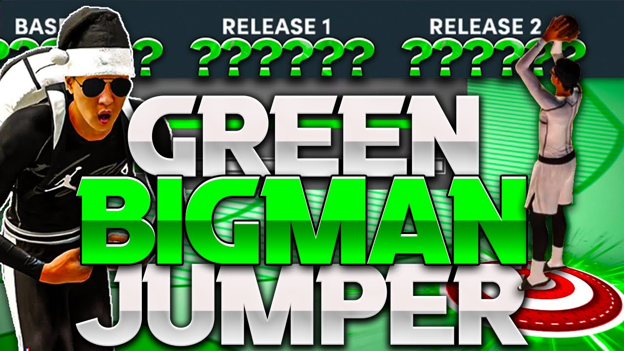 TOP 3 BEST GREENLIGHT BIG MAN JUMPSHOTS NBA 2K22 NEXT GEN & CURRENT GEN! BEST GREEN BIG MAN JUMPSHOT
